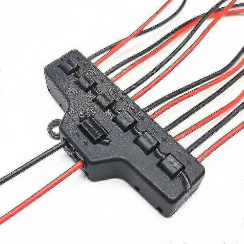LED Wire Splitter Connector 1 Input 6 Outputs Branch Terminal Adapter for Lighting Systems 1