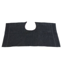 Finetex Halsausschnitt Handtuch 50 x 90 cm anthrazit