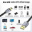 10m USB 2.0 to Mini B Male Cable for PS3 Controller, MP3 Player, Camera Charging Connection 3