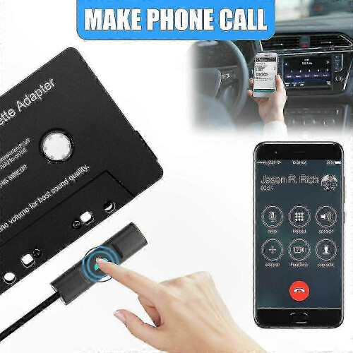 Bluetooth Cassette Adapter Car AUX Receiver with Bluetooth 5.0 for Audio Playback 2
