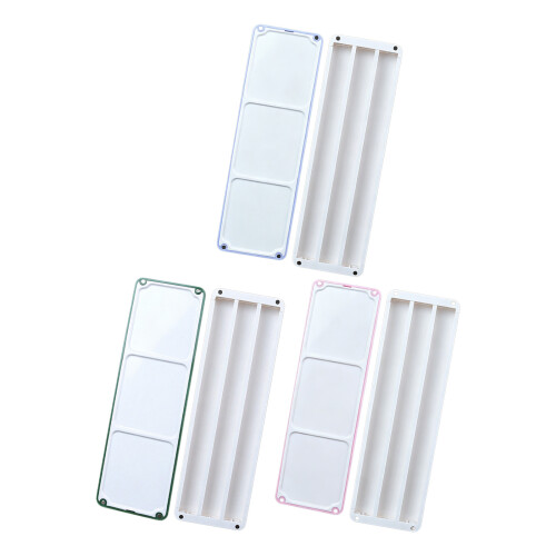 Draagbare stapelbare aquarelbak Magnetische plastic-Groente 2