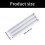 Draagbare stapelbare aquarelbak Magnetische plastic-Groente 4