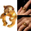 Stylish Adjustable Bear Rings Trendy Accessory Everyday Lovely 2