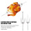 2 Pc Roasting Fork Pink Pan Creative Electronic Oven Food Fork Durable Rotating Grill Fork Fish Meat Grilled Fork 5