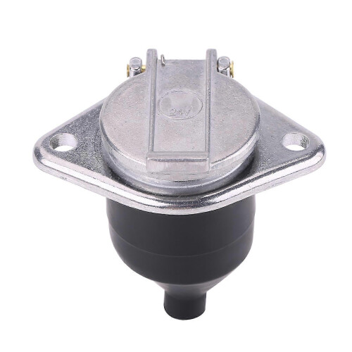Universal 24V 7-Pin Trailer Plug 7-Pole Wiring Connector Adapter Socket 1