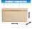 Modern Square Shaped PU Handbag Stylish Handheld Purse-White 4
