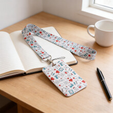 Mobile Phone Lanyard With Convenient Card Pocket For Daily-17