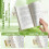 Support de lecture pliable peu encombrant avec pince à Page-Bleu 5