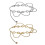 Accessoire de chaîne de corps à la mode avec pendentif-Argent 2