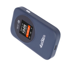 4G tragbares WLAN 3000 mAh 300 MBit/s 2,4 GHz Zeitanzeige