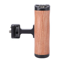 Universeller Holz-Seitengriff - Aluminium, Birnenholz