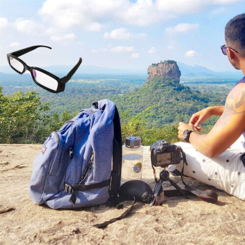 1080P transparente Kamera-Brille 200mAh Eine Größe