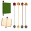 Multifunctional Rose Shaped Bookmarks Page-acorn 1bookmark 2