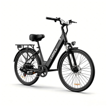 LIZIFLY 26" Electric Bike 250W City E-Bike 36V 13Ah 80KM Range Step-thru