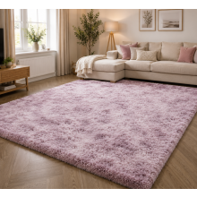 (Tye Dye Pink, 200 x 290 cm (6ft 7in x 9ft 3in)) Extra Large Nonslip Rugs Shaggy Fluffy Living Room Bedroom Carpets