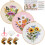 DIY Hand Embroidery Starter Kit - 3 Sets with Floral Patterns, Hoop and Tools 1