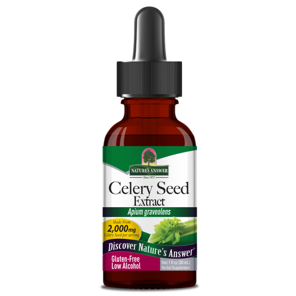 Nature's Answer NatureâS Answer Celery Seed Liquid Extract Low Alcohol - 30Ml