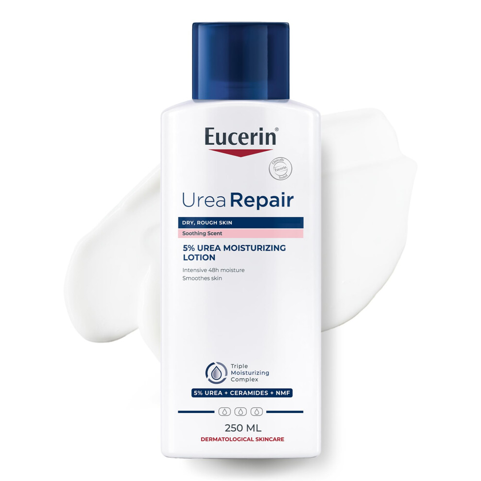 Eucerin 5% Urea Repair Plus Lotion Soothing Scent 250ml Advanced Skin Moisture & Comfort Care