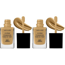 wet n wild Photo Focus Dewy Liquid Foundation Makeup, Caramel (Pack of 2)