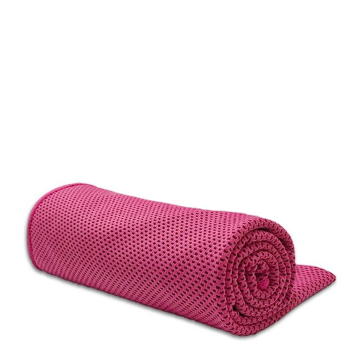 Kühlhandtuch rot 100 x 30 cm Red M