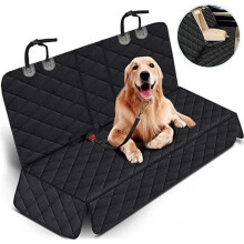 Waterdichte autostoelhoes voor hond, universele pasvorm, krasbestendig en duurzaam, beschermt bekleding tegen vuil en haren