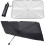 Foldable Car Windshield Sun Shade, UV Protection, Thermal Insulation, Front Windshield Cover, Easy to Store, Universal Fit 1