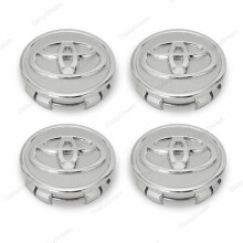 Copricerchio per Toyota, 4 pezzi, diametro esterno 57 mm, coprimozzo con emblema in plastica ABS مقا