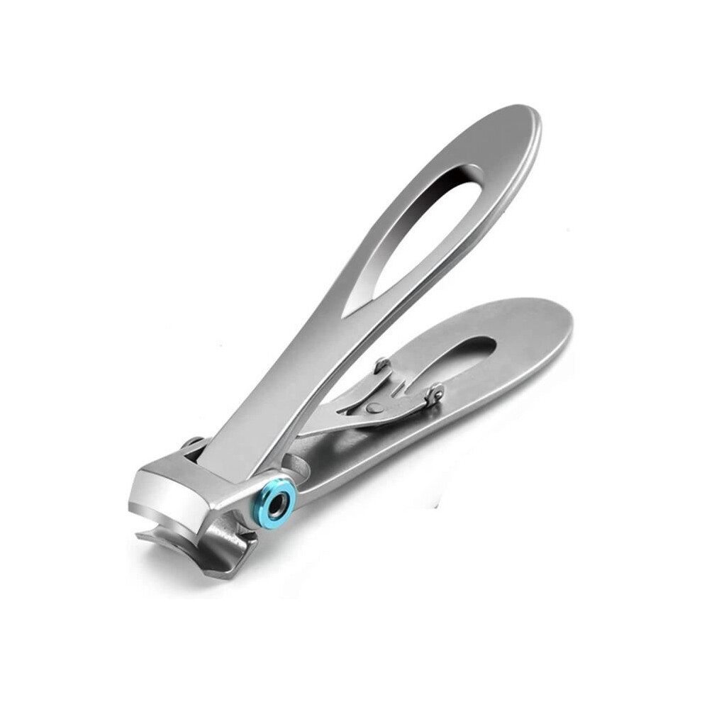 Professional Nail Clippers Stainless Steel Wide Curved Blades for Fingernails and Toenails, Durable and Sharp