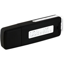 Digitálny hlasový záznamník, pamäť 32 GB, vysokokvalitný zvukový záznam, prenosný audio diktafón, čierny