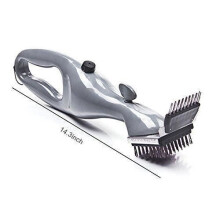 Spazzola per barbecue set da 3 in acciaio inox per pulizia a vapore senza prodotti chimici, robusta e riutilizzabile