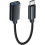 USB-C to USB-A OTG Adapter Cable, Universal for Smartphone and Tablet, Black, Compact and Durable 1