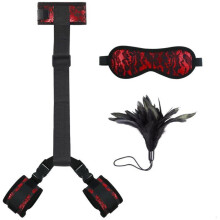 Esposas eróticas para mujer y pareja, kit de bondage para juegos íntimos, accesorios de BDSM para cama, juguetes para adultos, suave y resistente