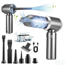 4 in 1 Cordless Handheld Car Vacuum Cleaner 18000Pa 3 Speed 80000 RPM for Home Car Office Grey