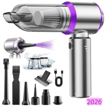 Cordless Handheld Vacuum Cleaner 18000Pa 4 in 1 Car Vacuum 3 Speeds 80000 RPM for Home Car Office Cleaning