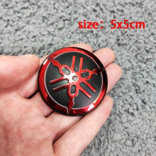 3D Red Motorcycle Sticker for Tmax Xmax Nmax MT07 MT09 FZ8 FZ6 Tracer 900 Personalized Logo Decal