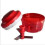 Manual Vegetable Chopper, Red, Easy to Use, Time Saving, Durable Plastic Kitchen Tool for Home Cooking 1