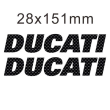 Motorsticker van vinyl met logo, zwart, voor voertuigpersonalisatie, weerbestendig en duurzaam voor kuip en tank