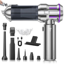 4-in-1 Cordless Handheld Vacuum Cleaner 22000Pa Rechargeable Battery 200ml Portable for Home and Car Cleaning