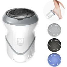 Electric Callus Remover with 3 Replacement Discs, USB Rechargeable Foot File for Smooth Feet and Dead Skin Removal