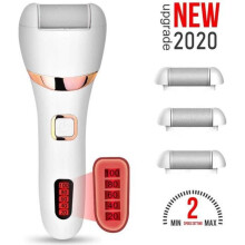 Electric Foot Callus Remover Pedicure File for Hard Skin with 1200mAh Rechargeable Battery for Smooth Feet