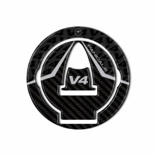 3D sticker voor tankdop compatibel met Ducati Panigale V4 motoren 2018-2025, duurzaam en stijlvol