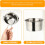 Handmade Soap Melting Pot and Wax Heater Accessory Set 7