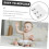 Bodysuit de bebê suítes extensor dupla camada de algodão Snap Extensão 6