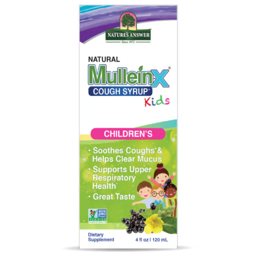 Nature’s Answer Kids Mullein Leaf Alcohol-Free Liquid Supplement 120ml 1