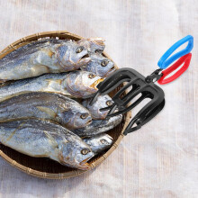 Lot de 2 pinces à poisson à trois dents en fer, outil de pêche