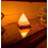 USB Himalayan Pyramid Salt Lamp LED Night Light Home Decor 3