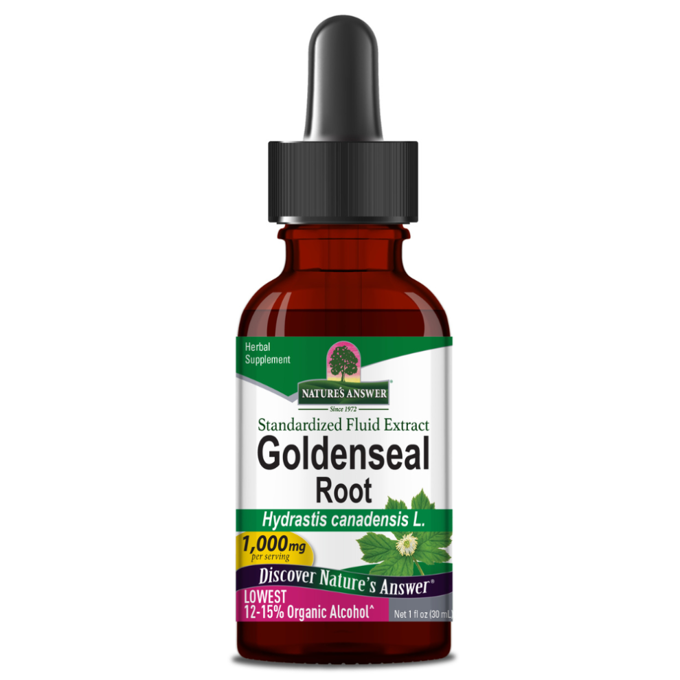 Nature's Answer NatureâS Answer Goldenseal Root Liquid Low Alcohol - 30Ml