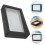 Feines Kunststoff Filtersieb Schwarzes Aquarium Filter 7