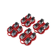 Zwaar type meubellifter Transportverhuizer-rood zwart wiel