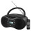 (Red, European Standard) Lettore CD portatile Bluetooth con radio FM e supporto USB. 5